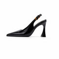 Stiletto heels women's 2025 korean style pointed toe elegant single shoes outerwear date versatile fashion shoes women
