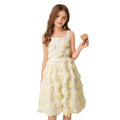 personalized girlnew arrivaldressstereo flowerfashionfashionable princess dress kids girl princess dress