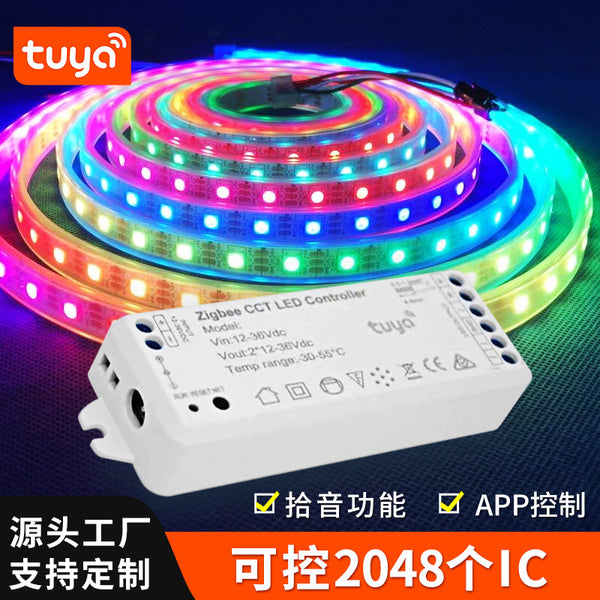 Smart low voltage light strip graffiti zigbee Symphony controller hotel KTV smart home decoration project wholesale