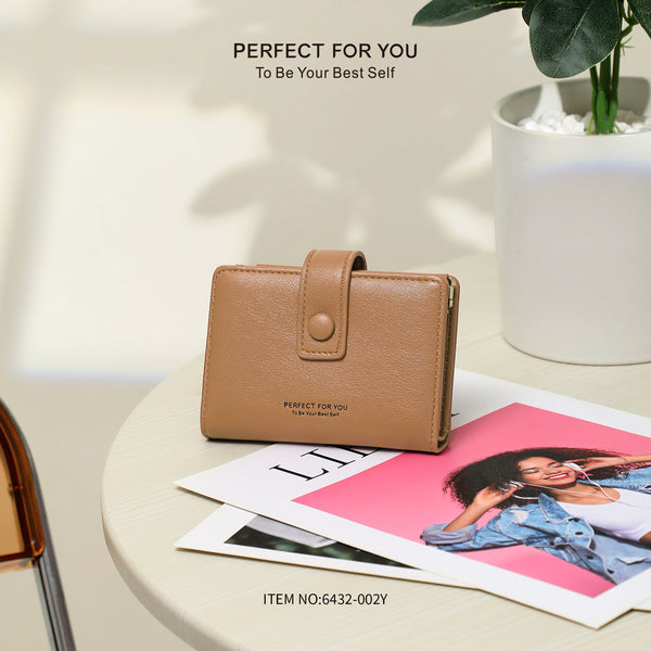 Foreign trade  new women's wallet fashion short niche change bag high-end women's card bag wallet portable