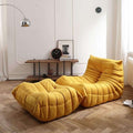 Foshan factory personalized processing casual lazy sofa caterpillar single chair balcony sofa tatami lounge chair