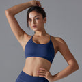 European and american seamless yoga bra - quick-dry, sweat-wicking, compression sports bra - running, fitness, tank top, beautiful back yoga top for women