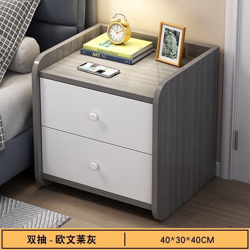 Bedside table small modern casualfor home bedroom bedside table large capacity multi-layer drawer storage cabinet storage cabinet
