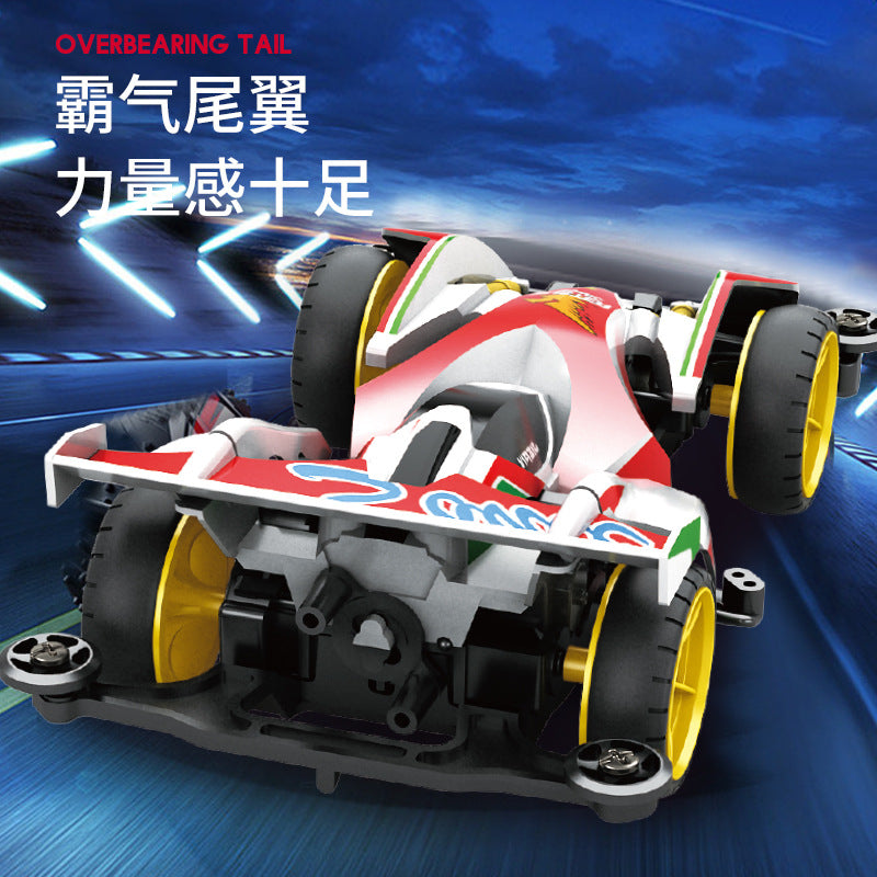 New arrival childhood four-wheel drive model whirlwind charge spider king racing kids boys assemble toys birthday gift