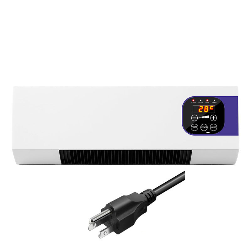 Heater for homewall-mounted heater bathroom heating electric heater desktop remote control heating and cooling heater
