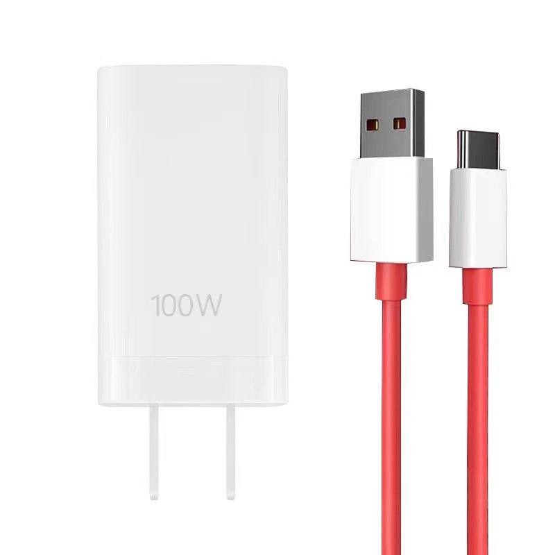 Suitable for oneplus charger ace2/3 super flash charge 100w mobile phone fast charging package one plus11/12/13