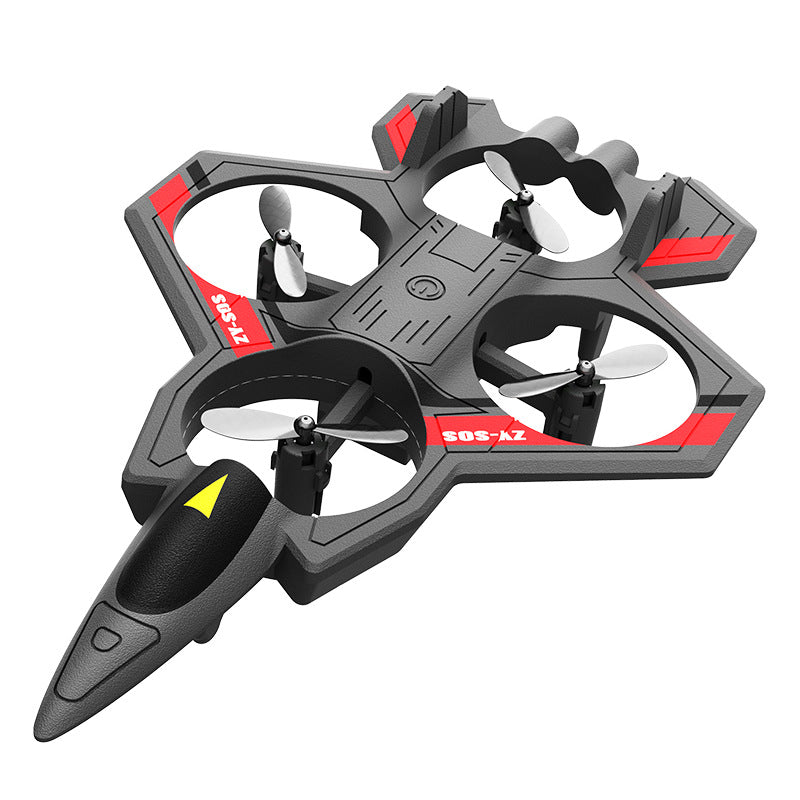 remote control combat drone four-channel suspended four-axis drone fixed height roll stunt remote control lighting flight