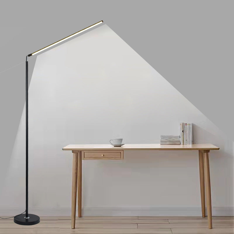 Led standing eye-care floor lamp - perfect for studying, piano practice, bedside reading, desk work, and writing - super bright for kids