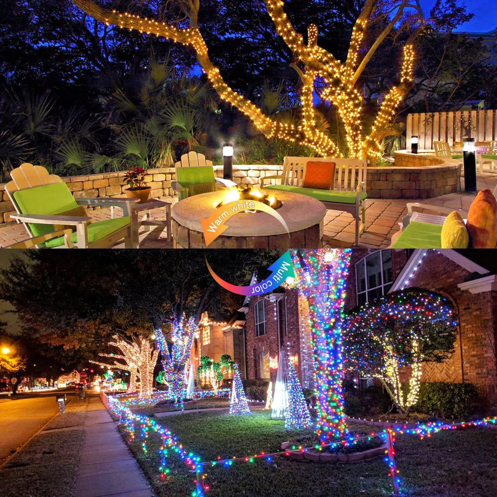 Cross-border led light string festive Christmas decoration waterproof light string gypsy flash wedding party arrangement string lights