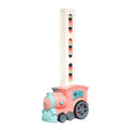 Domino electric train automatic building block dispenser - fun & educational toy for kids - popular cross-border toy