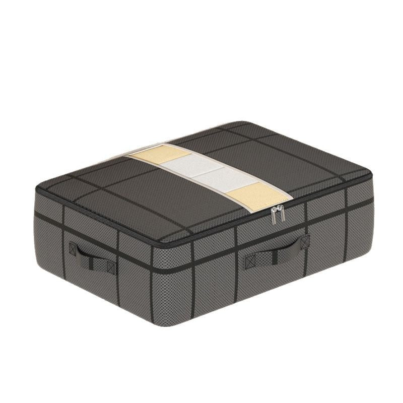 Cross-border large pane, under-bed storage bag, household flat storage, organizing box, and folding storage storage artifact under the bed