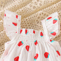 Kids clothing: cross-border sourcing - european & american style girls' outfit - strawberry print pink top + shorts set