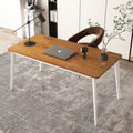 Office desk desktop computer desk light luxury study desk home bedroom study table student writing desk rectangular table
