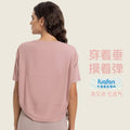 Hf millennium new arrival: cool, breathable, quick-dry drawstring ruched loose fit comfortable crew neck outdoor sports short sleeve t-shirt dss121
