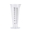 Graduated measuring cup, kitchen food-grade conical measuring cup, 100ml transparent plastic graduated small measuring cup wholesale