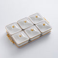 Pearl white six-piece set