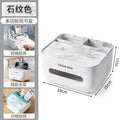 Desktop storage box paper box accessible luxuryinsfor home living room coffee table creative tissue box multifunctional sundries storage