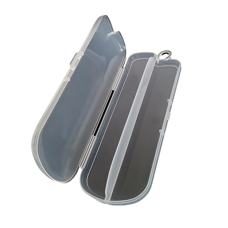 Baby spoon storage box two spoons dust box food grade PP storage box