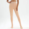 Fall and winter300gpearl velvet heattechoutwearall-in-one pants fleece-linedthickened pantyhose bottom pants