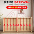 Solid wood children's patchwork bed folding bed nap bed office construction site sleeping simple small bed for home adult single bed