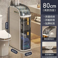 Bathroom slit storage cabinet drawer type toilet narrow slit storage cabinet plastic bathroom slit cabinet ultra-narrow narrow side cabinet