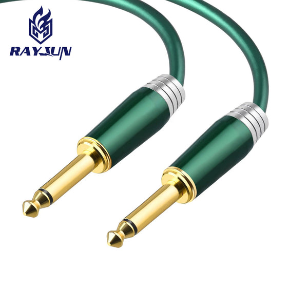 Lei Jun-804 audio cable 6.35 sophomore core guitar speaker audio electric piano power amplifier 6.35mm audio cable