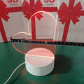 Diy easy-to-carry acrylic mini desk lamp with erasable message board, 3d night light, ambient led lamp, touch control