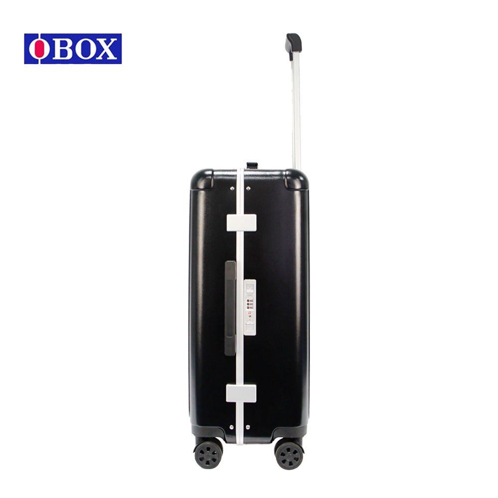 Obox thickened aluminum frame trolley case universal wheel large capacity suitcase overseas checked toolbox luggage