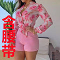 ④pink (including belt)