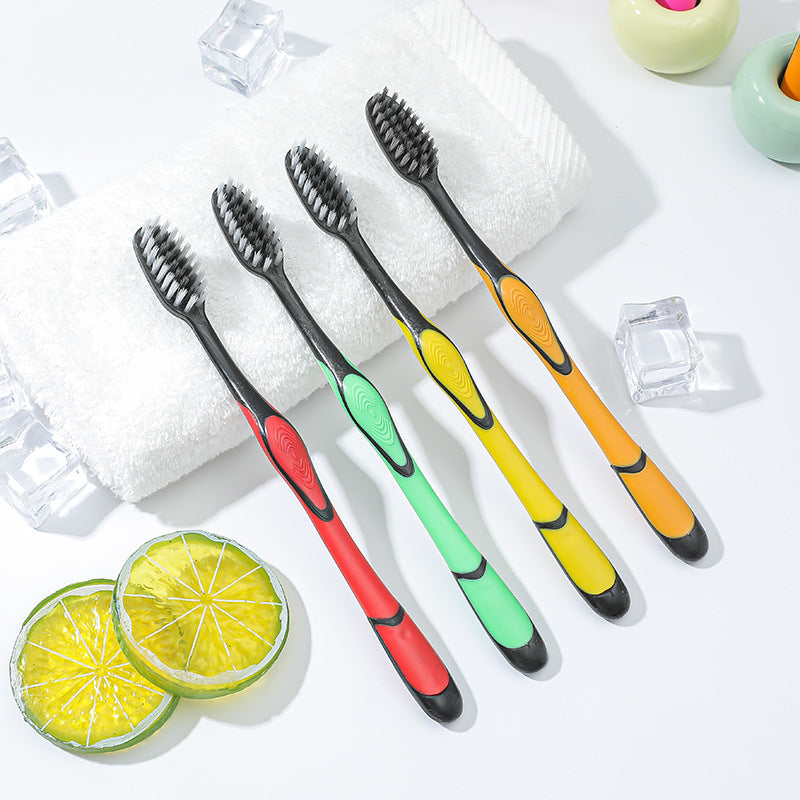 Yama model factory spot bamboo charcoal soft hair doctor single shopping mall cleaning supermarket toothbrush  stall wholesale