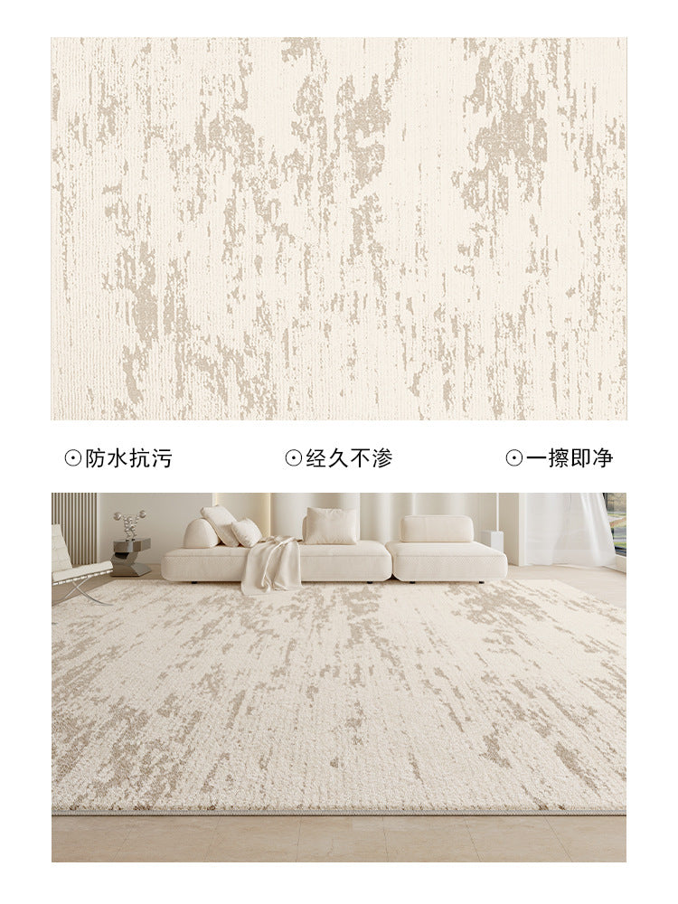Carpet living room  new cream style light luxury high-end waterproof bedroom floor mat for home sofa large area full paving