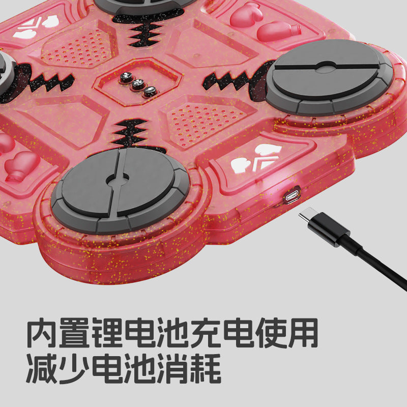 【cross-border】kids' bluetooth music boxing target toy - home training wall target - stress relief smart boxing machine target