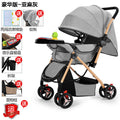 Luxury - two-way push - linen grey (eva wheels) sit & recline
