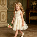 Girls' summer dress  new style children's mermaid dress sleeveless chic and trendy tank top princess dress