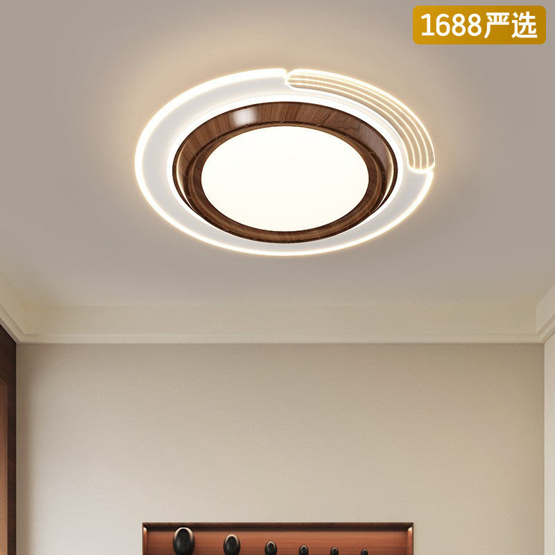 [Strict selection] Bladeless fan light Ceiling light Modern simple ultra-thin round invisible silent integrated electric fan light