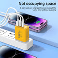 exclusive usb+2pd mobile phone charger multi-port universal us standard european standard british standard travel fast charging head new model