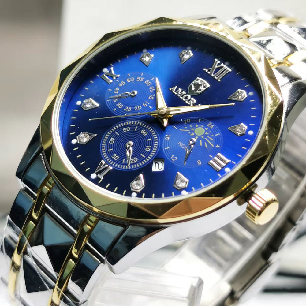 2025 new men's fashion watch - trendy luminous waterproof quartz watch - wholesale & dropshipping available