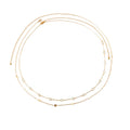 European and american cross-border jewelry fashionable elegant sexy zircon metal body chain women's minimalist colorful crystal sequin waist chain