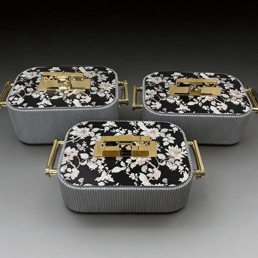 New food warmer3pcsnew arrivalexportexportcross-border insulated lunch box 3l-4l-5l insulated tableware