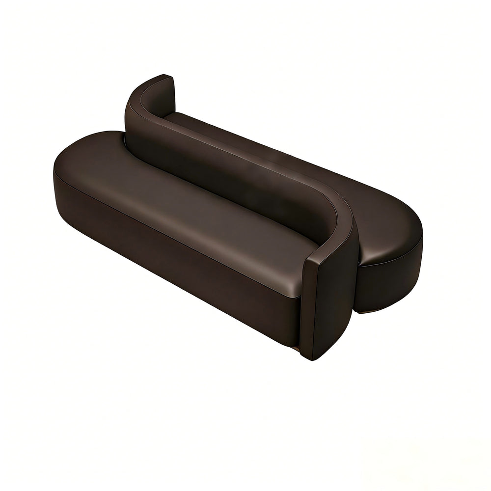 New arrival lobby hotel rest area reception sofa clothing store beauty salon bathroom store and other classy double arc sofa