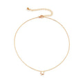 European and american cross-border new jewelry: fashionable and minimalist stainless steel star necklace for women - unique and versatile five-pointed star pendant