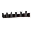 Walnut wood hook - no drilling required, over-the-door coat and hat hook, wall-mounted fixed clothes hook, entryway coat rack