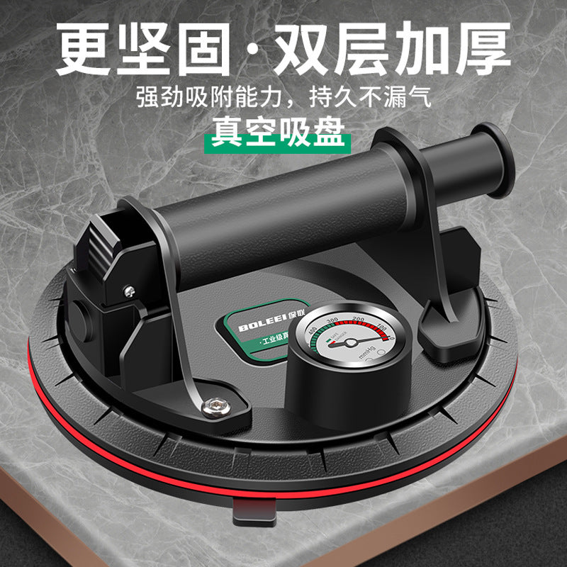 Glass suction cup ceramic tile strong heavy-duty suction lifter electric vacuum fixed artifact marble large plate floor air pump