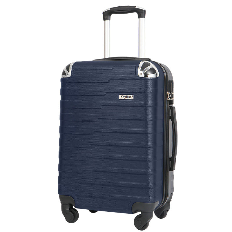 Cross-border special ABS material boarding case, gift travel password box, strong waterproof universal wheel trolley case wholesale