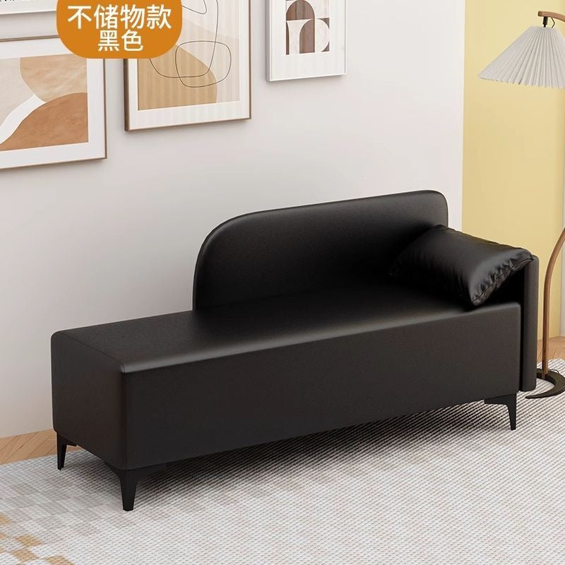 Imperial concubine bench - multi-functional storage ottoman for home use - adult seating - rectangular sofa bench for bedroom