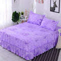Bed skirt, fitted sheet, thickened bed sheets, comfortablenon-slip mattress protector, single piece simmons bed cover 1.8m double bed
