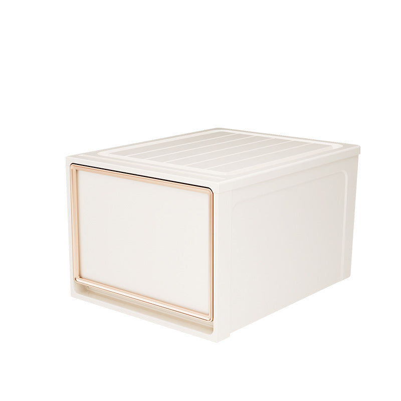 Drawer storage box Plastic locker Household clothes Underwear Clothing finishing Thickened large-capacity storage box
