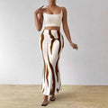 cross-border fashion zebra print slimming & lengthening bestselling high-waisted fishtail pencil mini dress