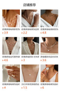 Sweater chain autumn and winter wholesale european and american stylish jewelry women's simple fashion chain niche accessible luxury elegant pearl necklace