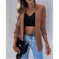e-commerce independent site,  autumn/winter new arrivals, long-sleeved fashionable and sexy printed blazer